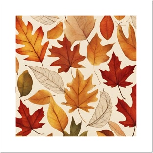 Autumn leaves Posters and Art